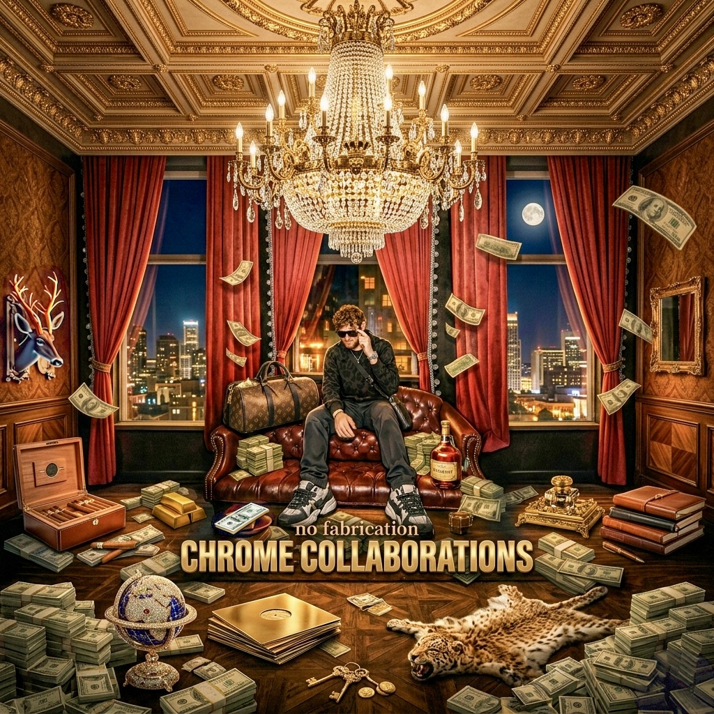 No Fabrication — cover art designed by Chrome Collaborations