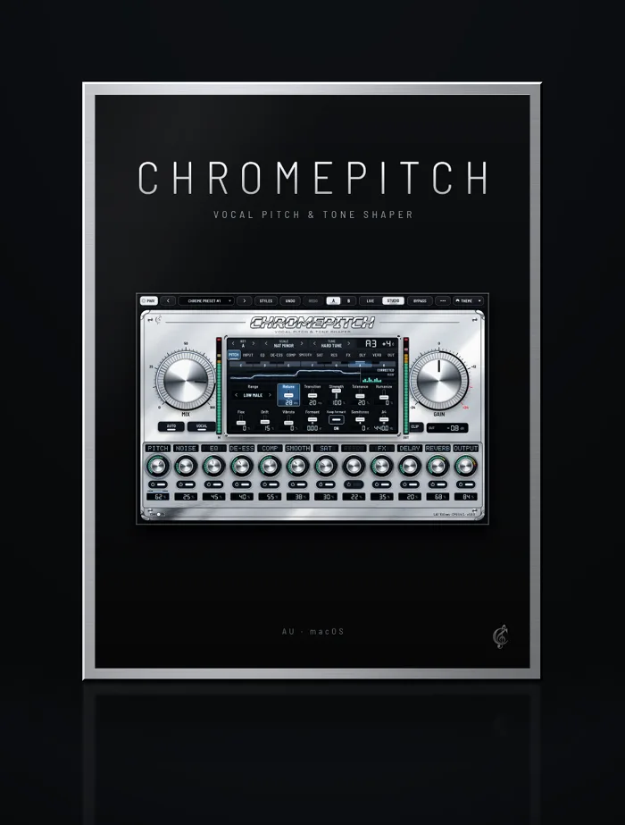 ChromePitch product box design render
